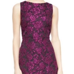 Alice and Olivia Eli Floral Jacquard Dress Size 4
